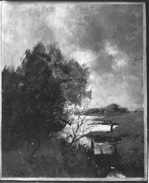 Landschaftsstudie, 1885, Rudolf Gudden