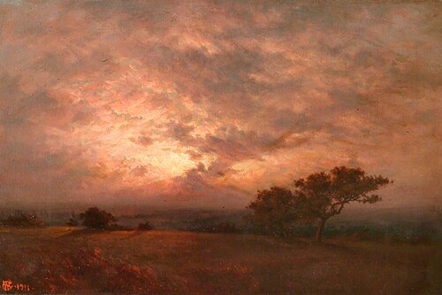 Stormy Sunset, New Forest, , William Sidney Goodwin
