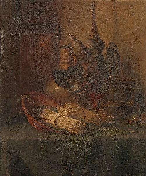 Նատյուրմորտ, 1865, Maria Vos