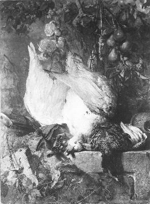 Stilleven met gevogelte, 1872, Maria Vos