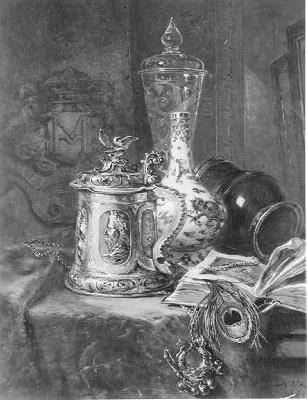 Stilleven, 1881, Maria Vos