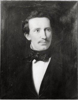Portret van Joseph Alexander Fles (1819-1905), 1855, Johan Georg Schwartze