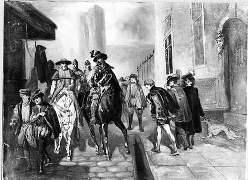 Anno 1563. Spotleuzen tegen Granvelle, 1867, Karel Frederik Bombled