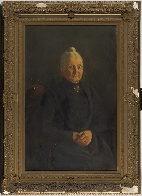 M.A. Abbing-Schokker (1835-1919), echtgenote van Mr. F.H. Ab, 1910, Salomon Garf