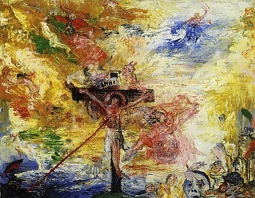 Le Christ tourmenté, 1888, James Ensor