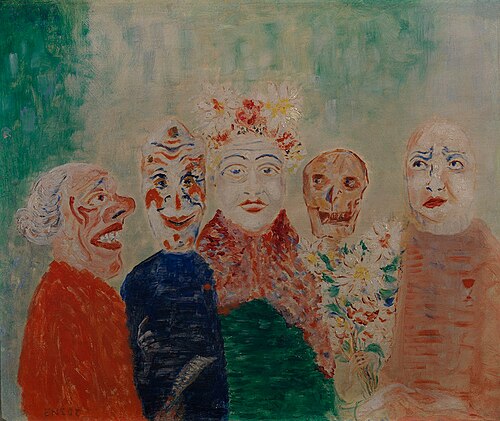 Mariage des Masques, 1926, James Ensor