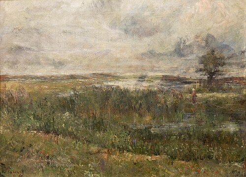 Le Marais, 1880, James Ensor