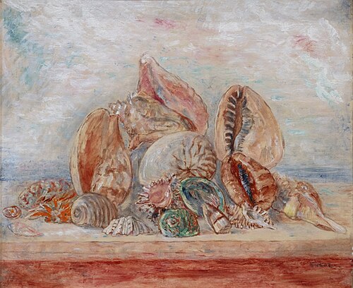 Coquillages, 1936, James Ensor