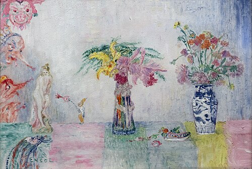 Langage des fleurs, 1938, James Ensor