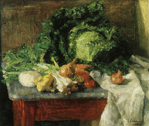 The cabbage, 1880, James Ensor