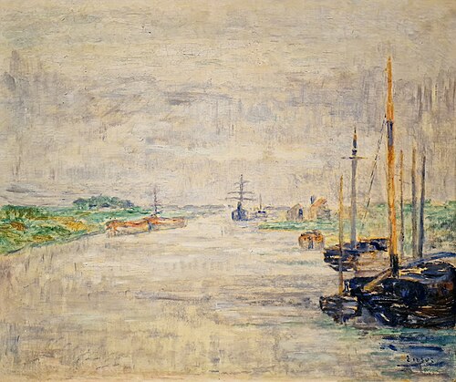 Le Canal, 1921, James Ensor
