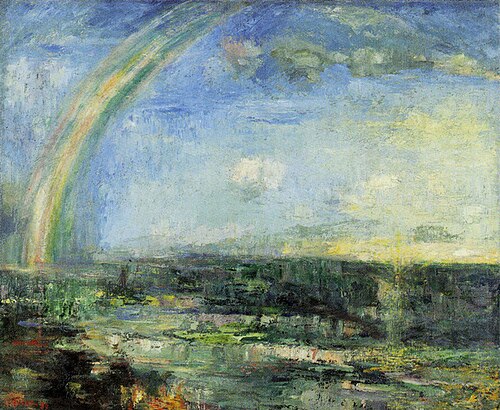 Le Christ marchant sur la mer, 1883, James Ensor