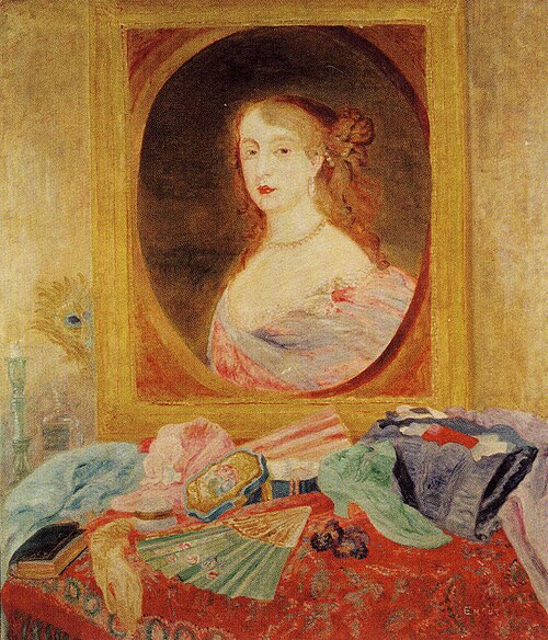 La Marquise (Souvenirs), 1911, James Ensor