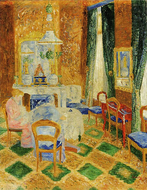 Le Bourgeois salon, 1911, James Ensor