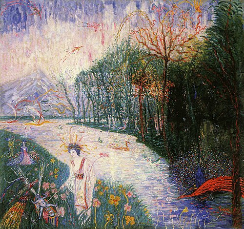 Moïse et les oiseaux, 1924, James Ensor