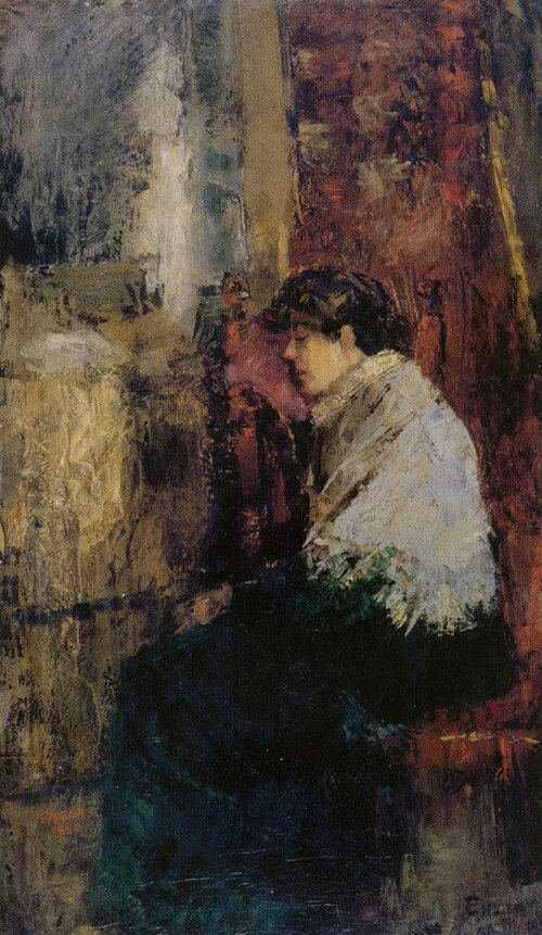 The Convalescent, 1880, James Ensor
