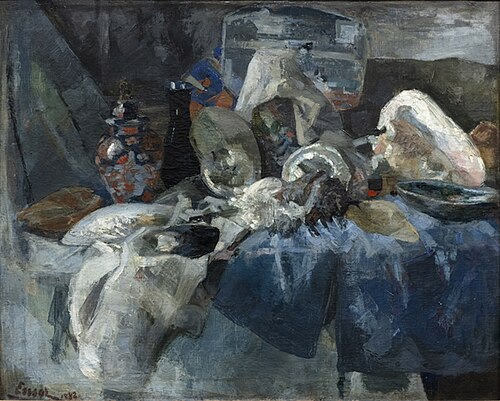 Seashells and Chinoiseries, 1882, James Ensor
