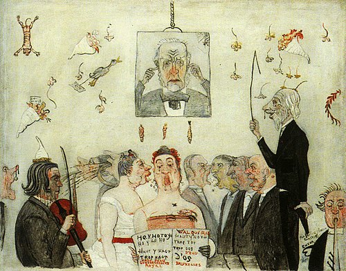 Au conservatoire, 1902, James Ensor