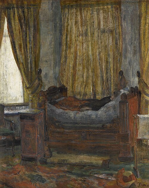 La Dame en détresse, 1882, James Ensor