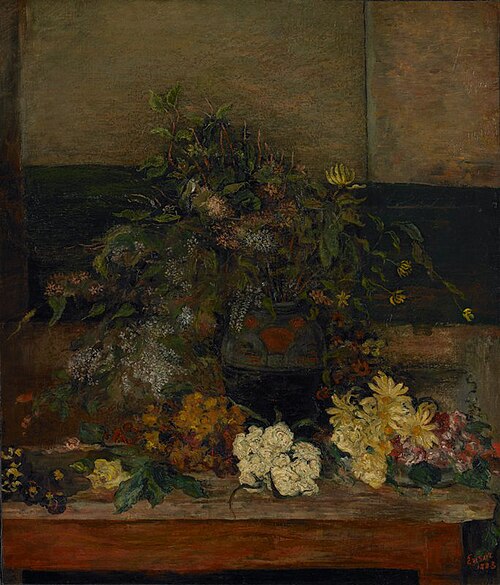 Meadow Flowers, 1883, James Ensor