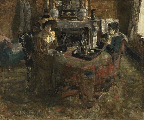 Aprés-midi à Ostende, 1881, James Ensor