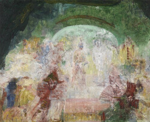 Théâtre des masques, 1889, James Ensor