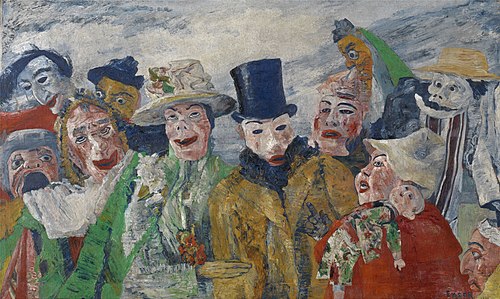 L'Intrigue, 1890, James Ensor