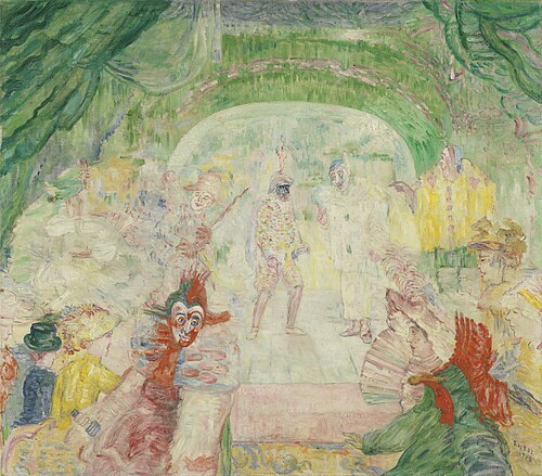 Theatre of Masks (1908), 1908, James Ensor