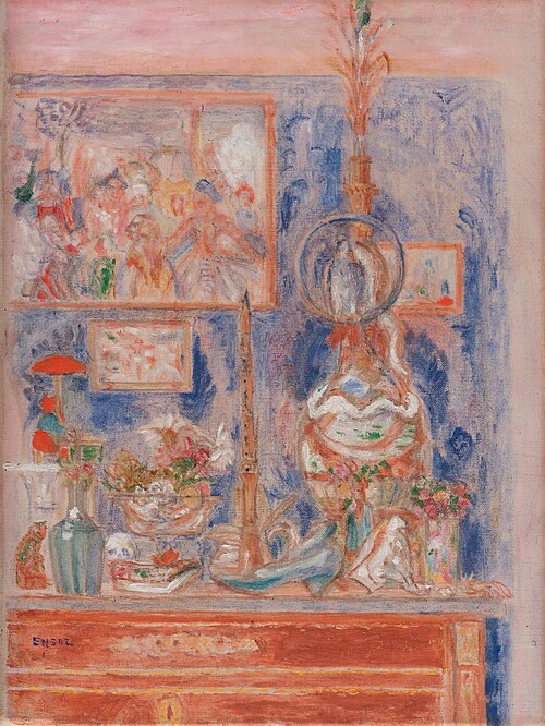 Un bon coin chez moi, 1938, James Ensor
