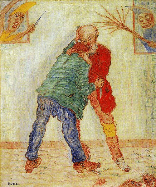 Le Combat, 1925, James Ensor
