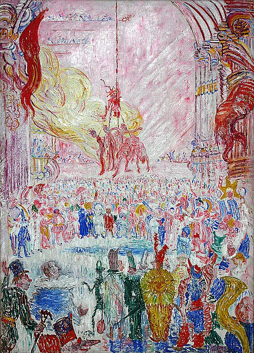 La vengeance de Hop-Frog, 1896, James Ensor