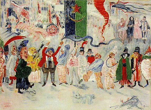 Carnival in Flanders, 1929, James Ensor
