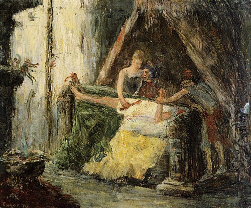 Judit en Holofernes, 1879, James Ensor