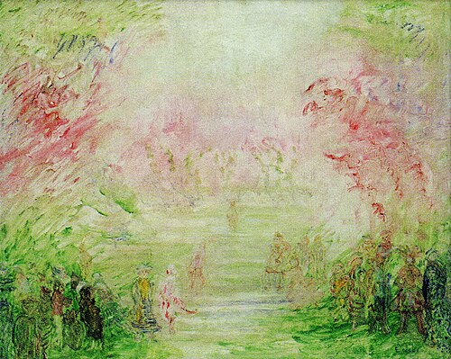 Le parc aux oiselles, 1936, James Ensor