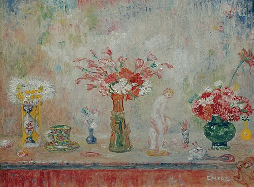 Smile of Carnations, Caress of Daisies, 1936, James Ensor