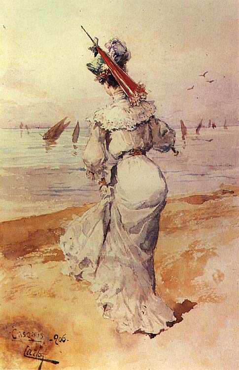 Praia de Cascais, 1906, Charles Ier de Portugal