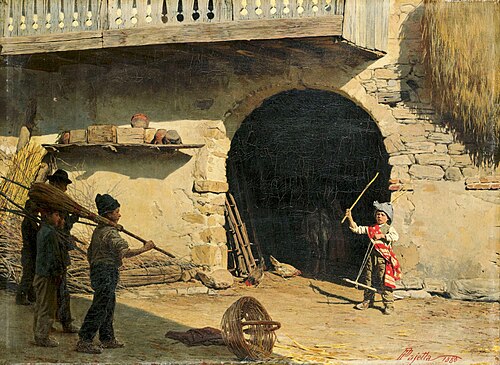 On guard, 1880, Pietro Pajetta