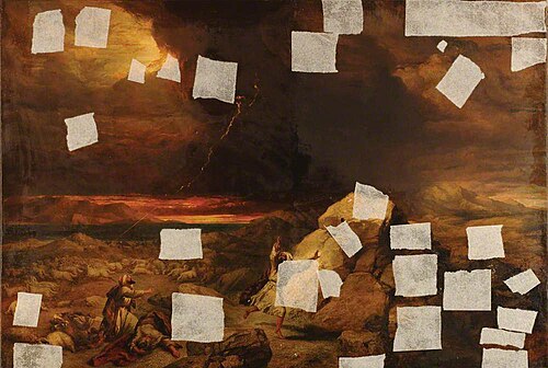 Job and His Flocks, 1851, John Gilbert