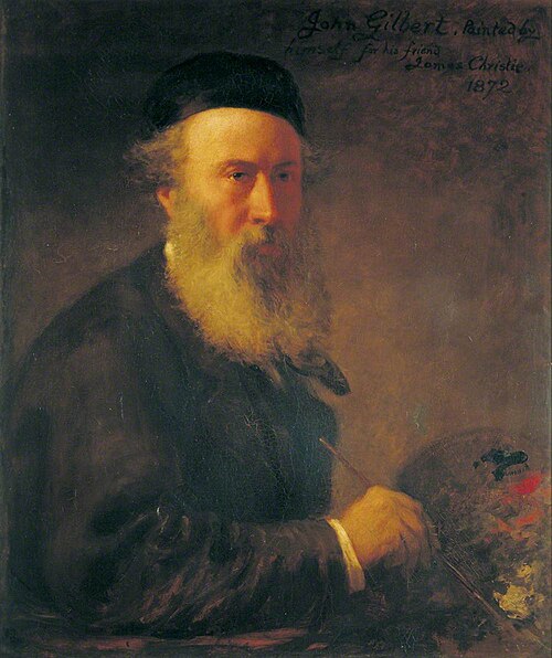 Self Portrait, 1872, John Gilbert