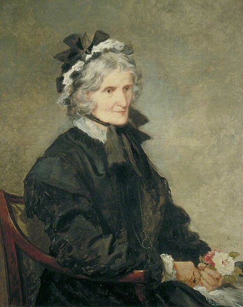 Portrait of the Artist's Mother, 1874, John Gilbert