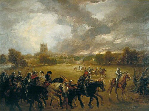 Margaret of Anjou Taken Prisoner after the Battle of Tewkesbury, 1875, John Gilbert