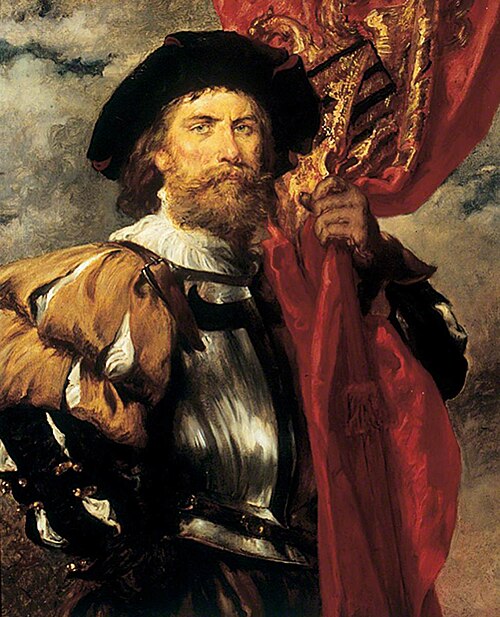 The Standard-Bearer, 1885, John Gilbert