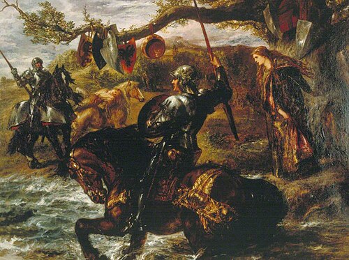 Lancelot du Lac, 1886, John Gilbert
