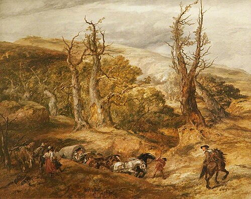 Baggage Wagon, 1886, John Gilbert