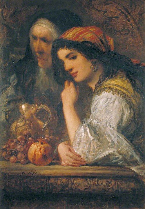 Don Quixote's Niece and Housekeeper, 1891, John Gilbert