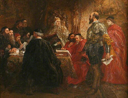 A Venetian Council of War, 1891, John Gilbert