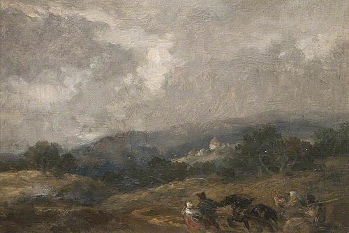 Landscape Sketch, 1877, John Gilbert