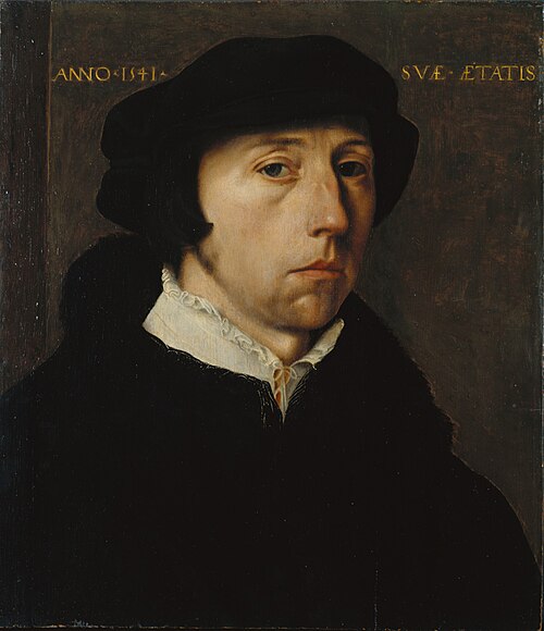 Portrait of a Man, 1541, Master of the 1540s