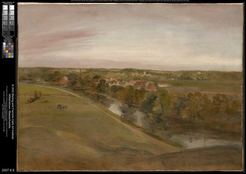 Stratford Saint Mary from the Coombs, 1800, John Constable