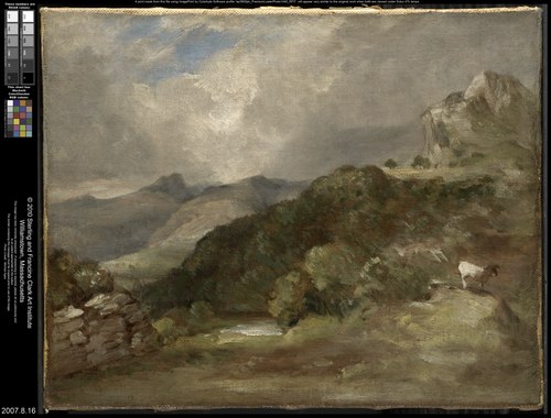Bow Fell, Cumberland, 1807, John Constable